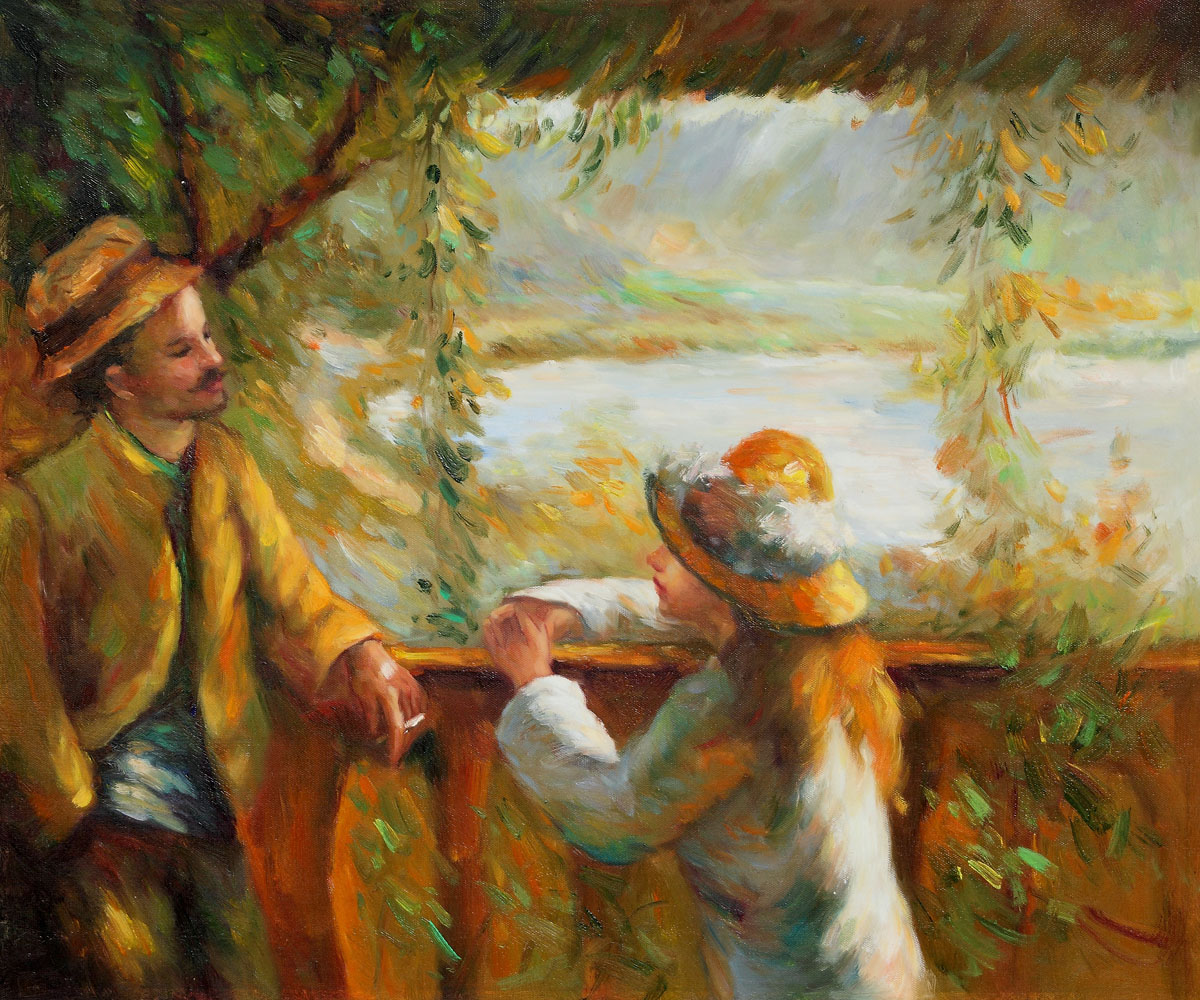 Near the Lake II by Pierre Auguste Renoir